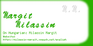 margit milassin business card